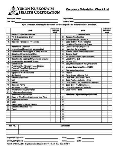 File:Corporate and medical staff orientation checklist.pdf